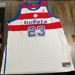 Washington Bullets Micheal Jordan Nike jersey #23